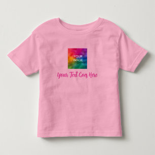 Camiseta De Bebé Crea tu propio texto de escritura manuscrita Nombr
