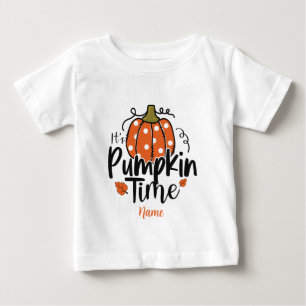 Camiseta De Bebé Crea tu propio tiempo de calabaza