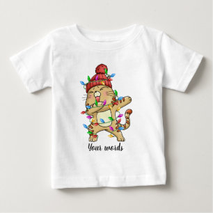 Camiseta De Bebé Crea tus propios Navidades de Dabbing Kitten