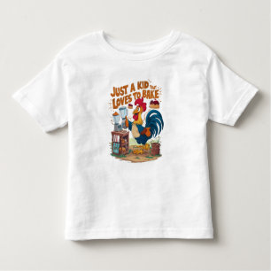 Camiseta De Bebé Creación culinaria de pasteles de pollo
