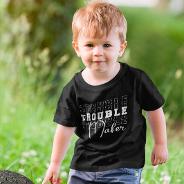 Camiseta De Bebé Creador de problemas