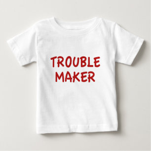 Camiseta De Bebé Creador de problemas