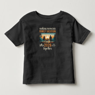 Camiseta De Bebé Creando Recuerdos Vacaciones Familiares 2026 Junto