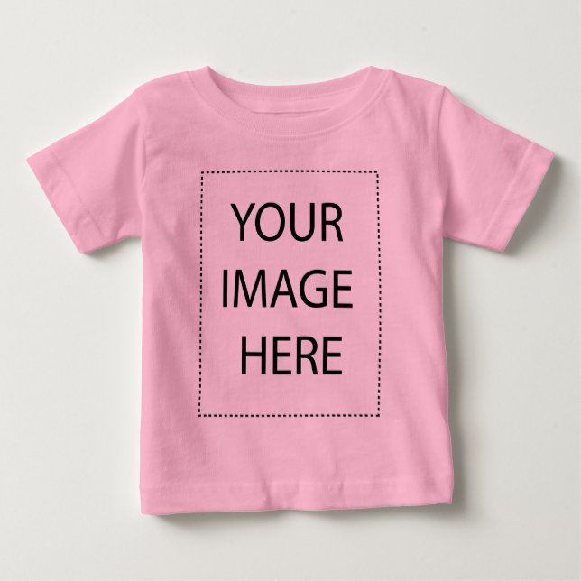 Camiseta De Bebé Crear el propio (Anverso)