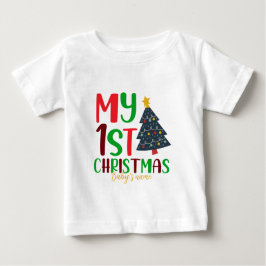 Camiseta De Bebé Crear la primera Navidad de tu propio bebé
