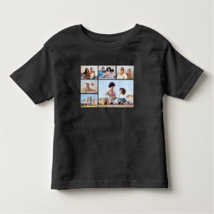 Camiseta De Bebé Crear su propio Collage de fotos de 6