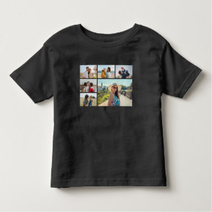 Camiseta De Bebé Crear su propio Collage de fotos de 6