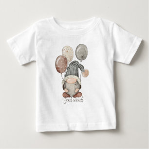 Camiseta De Bebé Crear su propio genoma y globos