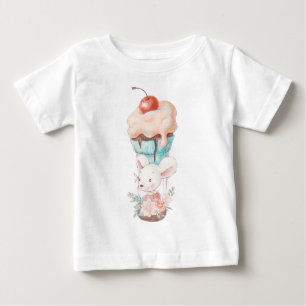 Camiseta De Bebé Crear su propio globo de tarta de ratón