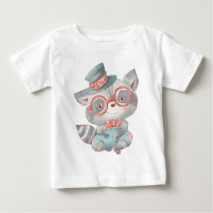 Camiseta De Bebé Crear su propio mapache