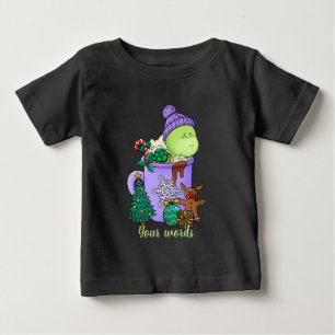 Camiseta De Bebé Crear su propio Navidad Cacao caliente