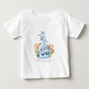 Camiseta De Bebé Crear su propio paisaje de aves oceánicas