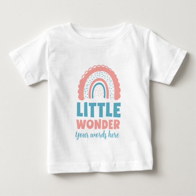 Camiseta De Bebé Crear tu propia pequeña maravilla (Anverso)