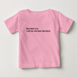 Camiseta De Bebé 😂 crear una curiosidad más probable para ser niño