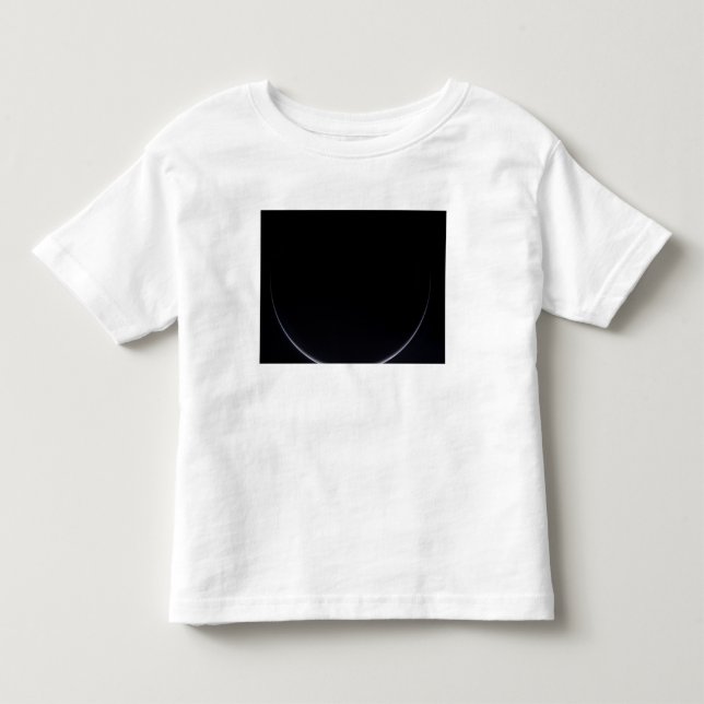 Camiseta De Bebé Creciente de la Tierra iluminado por el sol (Anverso)
