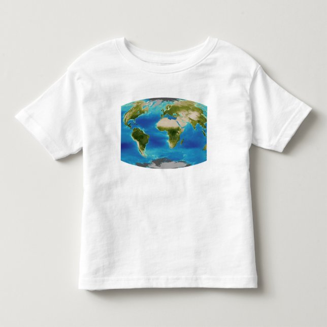 Camiseta De Bebé Crecimiento medio de la planta de la Tierra (Anverso)