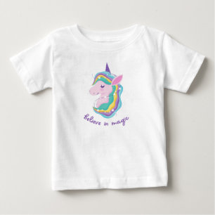 Camiseta De Bebé Cree en la magia