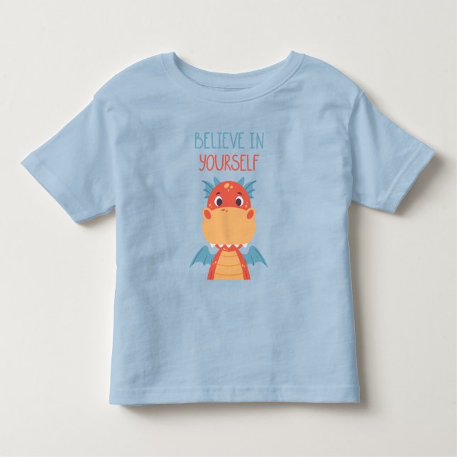 Camiseta De Bebé Cree En Tu Propio Dragón (Anverso)