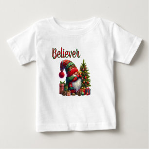 Camiseta De Bebé Creer en Santa Claus
