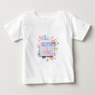 Camiseta De Bebé Creer en ti