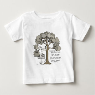 CAMISETA DE BEBÉ CREER PARA VIVIR