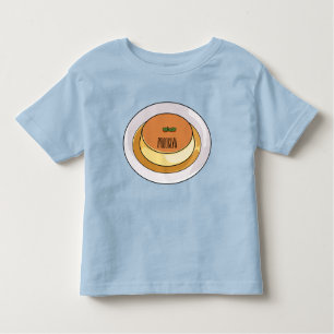 Camiseta De Bebé Creme caramel personalizado ilustracion