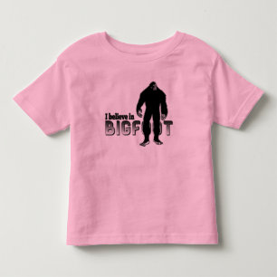 Camiseta De Bebé Creo en BIGFOOT