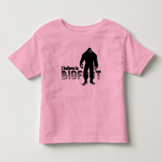 Camiseta De Bebé Creo en BIGFOOT