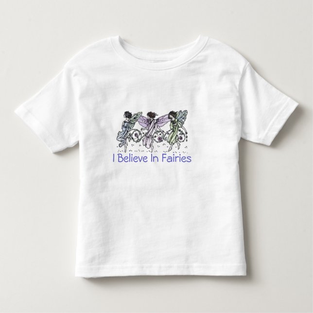 Camiseta De Bebé Creo en hadas (Anverso)