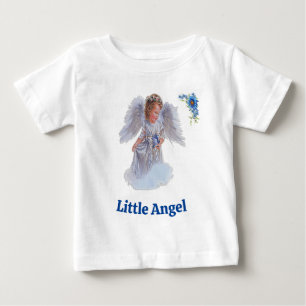 Camiseta De Bebé Creo en los ángeles