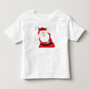 Camiseta De Bebé Creo en Santa