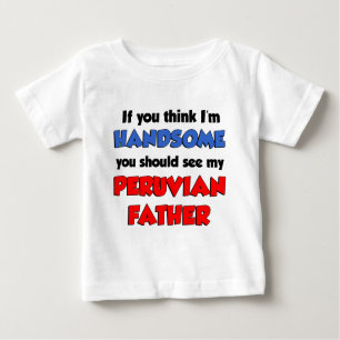 Camiseta De Bebé Creo que soy buen padre peruano