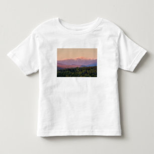 Camiseta De Bebé Crepúsculo y Monte Washington en los