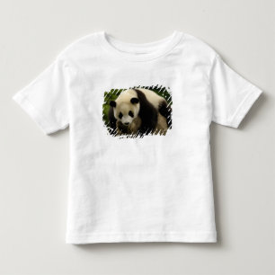 Camiseta De Bebé Cría de panda gigante (Ailuropoda melanoleuca)