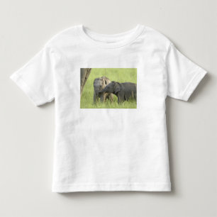 Camiseta De Bebé Crías de elefante indio / asiático