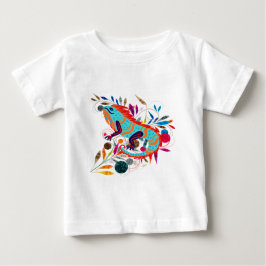 Camiseta De Bebé Criaturas caprichosas | Iguana