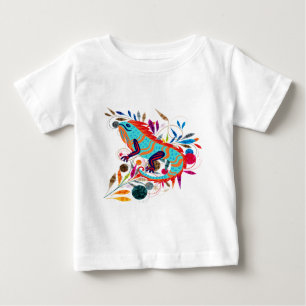 Camiseta De Bebé Criaturas caprichosas   Iguana