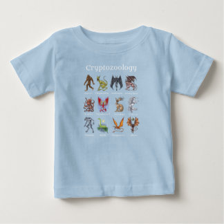 Camiseta De Bebé Criaturas criptozoológicas