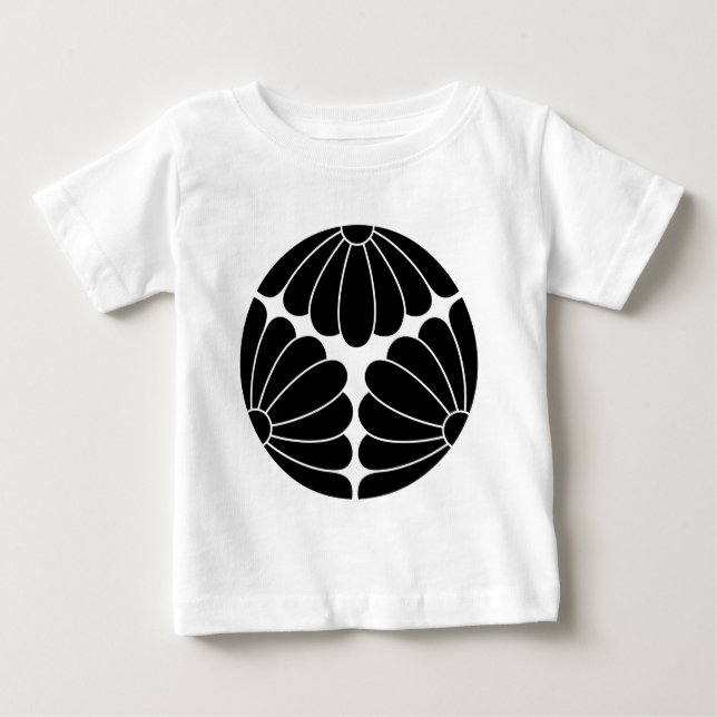 Camiseta De Bebé Crisantemo amenazado (Anverso)