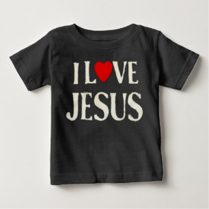 Camiseta de bebé cristiana