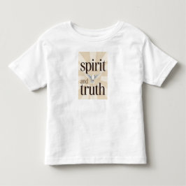 Camiseta de bebé cristiana Espíritu y Verdad