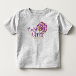 Camiseta De Bebé Cristiano Enraizado En Cristo Colossian 2:7 Añadir
