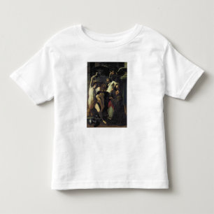 Camiseta De Bebé Cristo adoró por los ángeles, St. Sebastian
