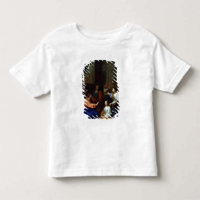 Camiseta De Bebé Cristo con Marta y María (Anverso)