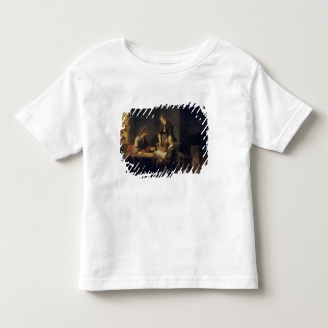 Camiseta De Bebé Cristo en la Casa de Martha y María