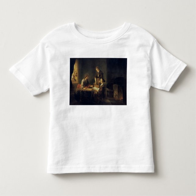 Camiseta De Bebé Cristo en la Casa de Martha y María (Anverso)