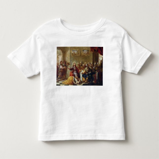 Camiseta De Bebé Cristo en la casa de Simon el Pharisee, 1660 (Anverso)