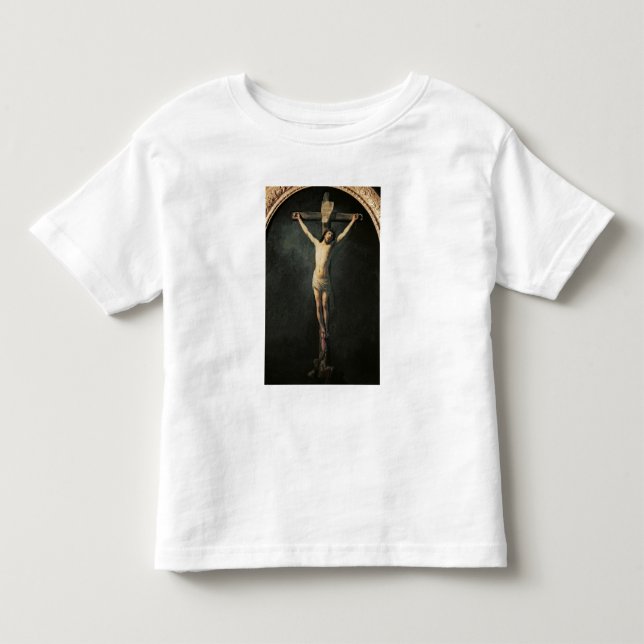 Camiseta De Bebé Cristo en la cruz (Anverso)