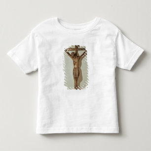 Camiseta De Bebé Cristo en la cruz, llamada "Le Devot Cristo "