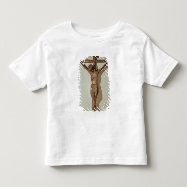 Camiseta De Bebé Cristo en la cruz, llamada "Le Devot Cristo " (Anverso)